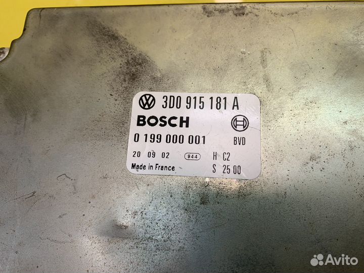 Эбу модуль акб Volkswagen Phaeton 2002-2010