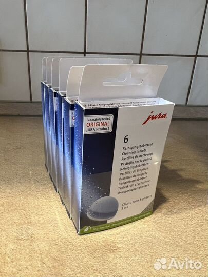 Таблетки для чистки гидросистемы Jura, 6 шт 62715