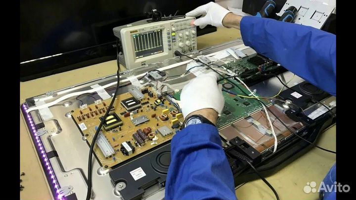 Ремонт телевизоров, ноутбуков, компьютеров