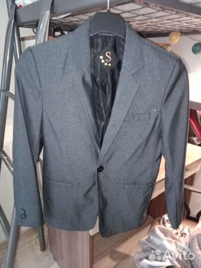 Пиджак школьный 140