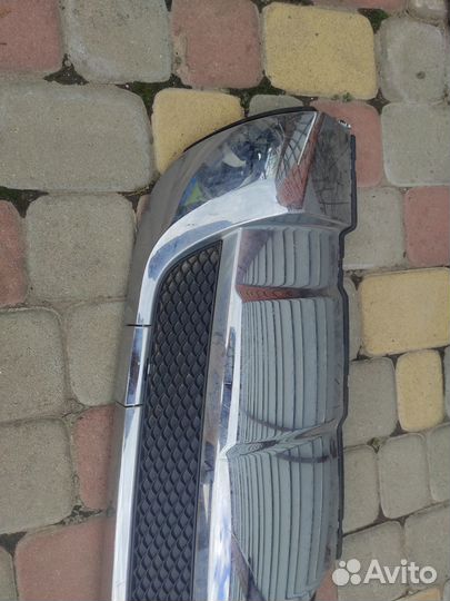 Юбка заднего бампера Mercedes ML 350 w166 AMG
