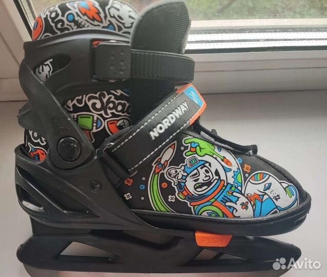 Хоккейные коньки детские 31-36 nordway