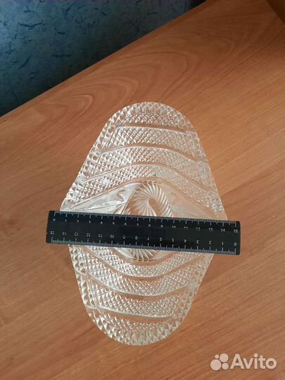 Салатник хрустальный