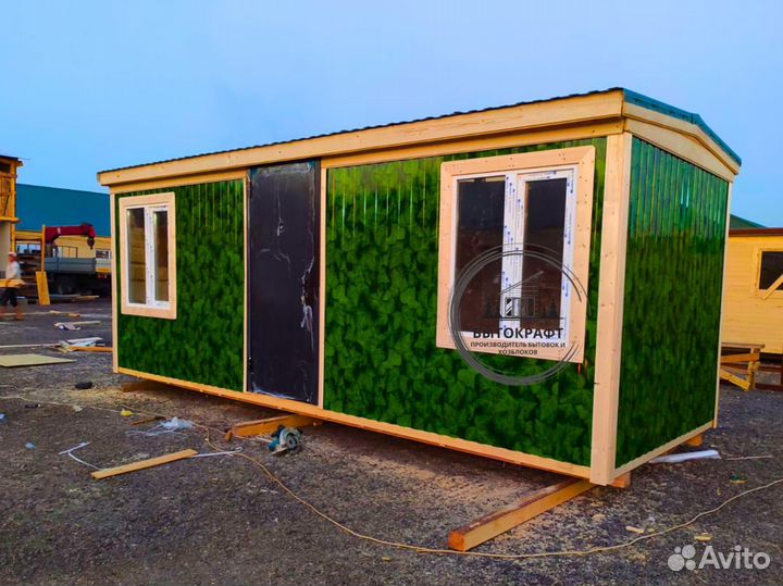 Бытовка вагончик теплый