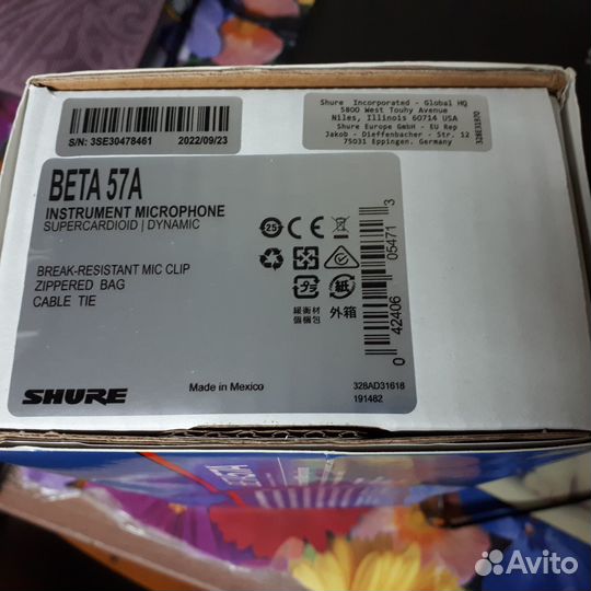 Shure beta57а