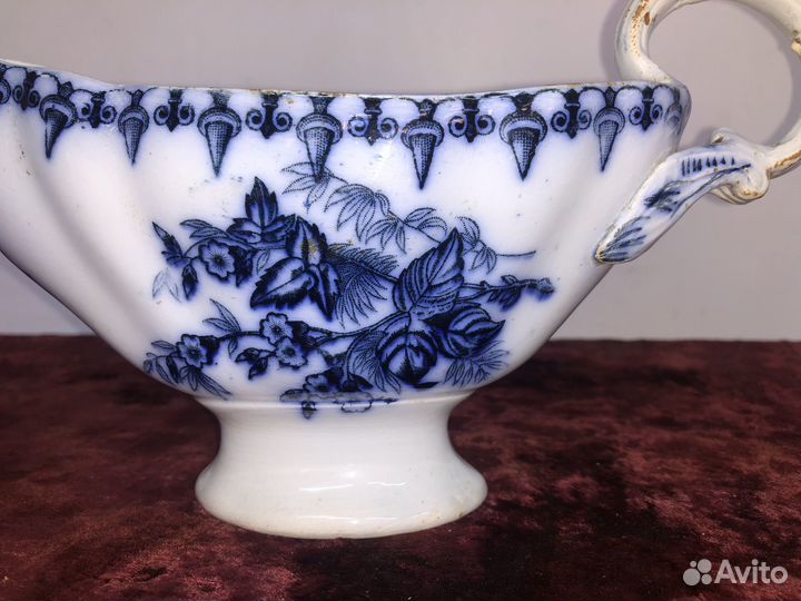 Соусник царизм фарфор,фаянс