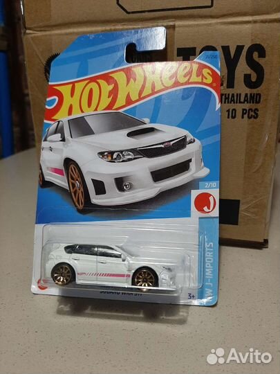 Hot Wheels subaru WRX. Реколор