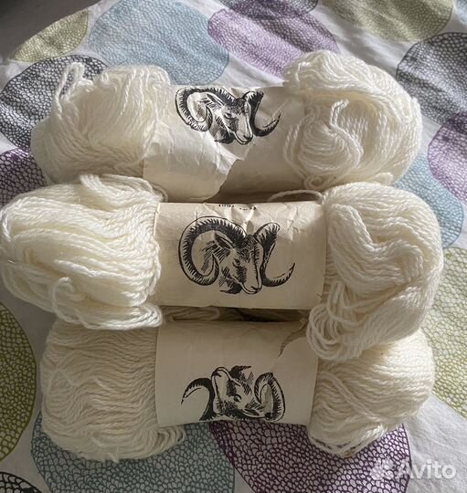 Пряжа с козьем пухом