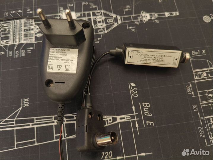 Усилитель широкополосный телевизионный усш-1А