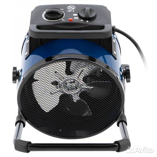 Тепловая пушка, керамический нагреватель K3, 3 реж