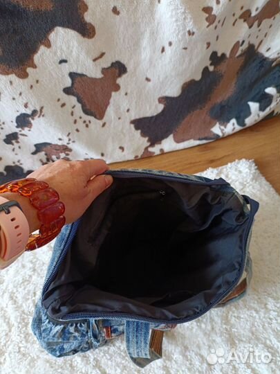 Сумка женская джинсовая