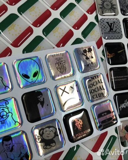 3д стикеры на телефон оптом