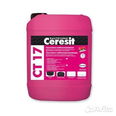Грунтовка ceresit универсальная ст 17