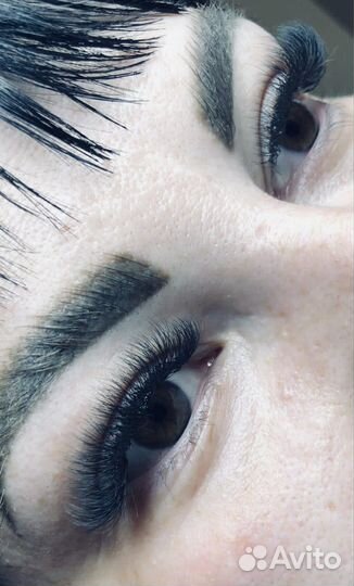 Наращивание ресниц с выездом на дом