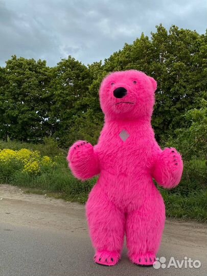 Медведь Розовый 2,6