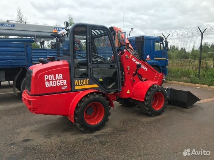 Мини-погрузчик Polar Badger WL50T, 2024