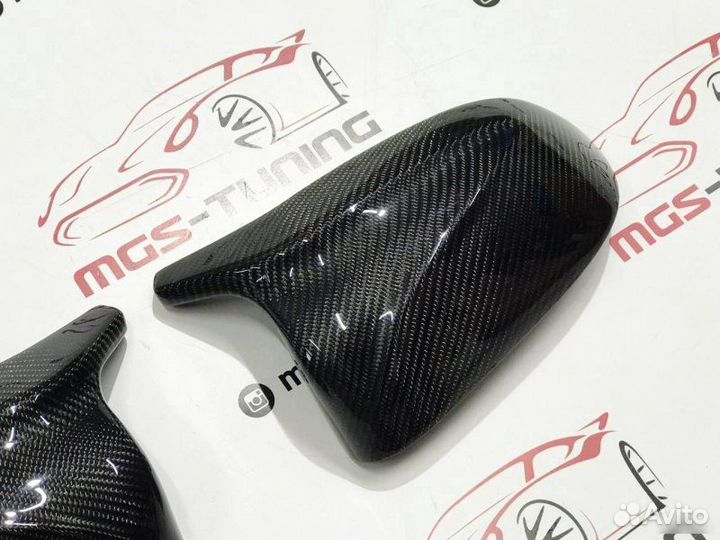 Крышки зеркал X5M F95 на X5 G05 карбон