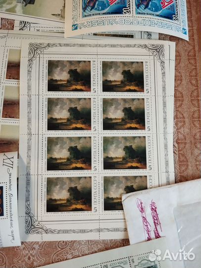 Марки блоки