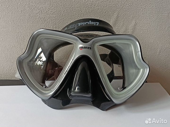 Маска Mares X-Vision Liquidskin с линзами -3.5