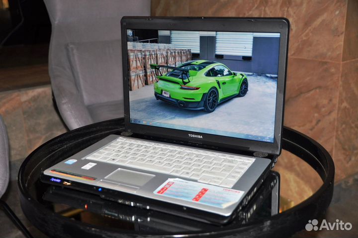 Хороший ноутбук Toshiba A200 c SSD