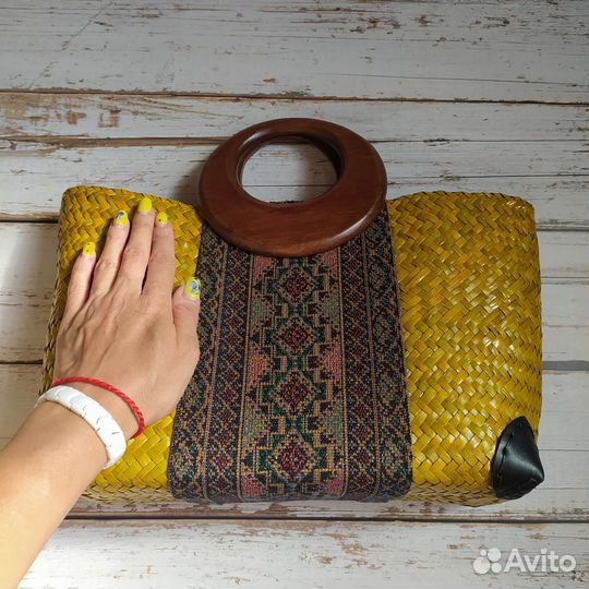 Cумка соломенная