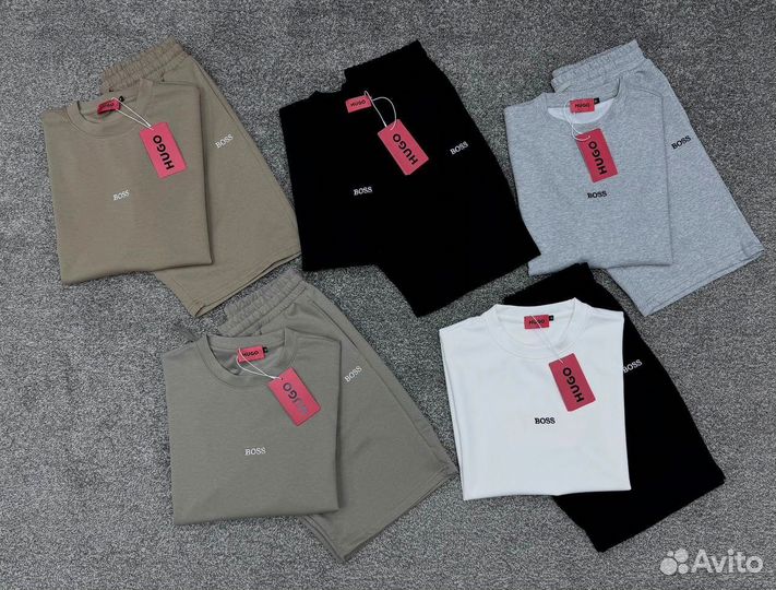 Костюм шорты и футболка Hugo Boss