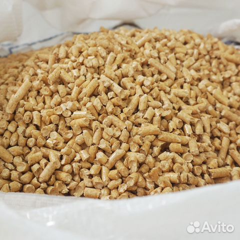 Гранулы пеллеты топливные светлые 6 и 8 мм, тонна