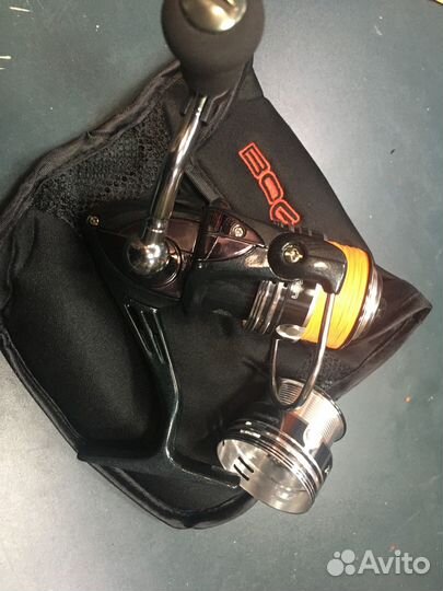 Катушка Bogan Poiseroc с намотанной плетенкой 8x