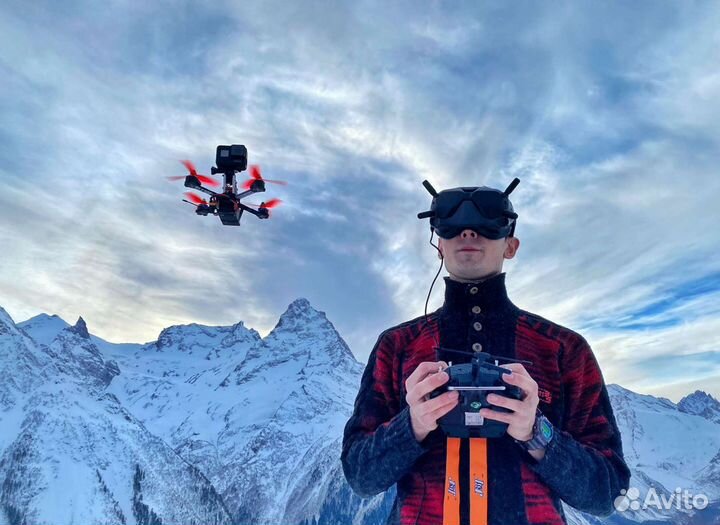 Видеосъёмки DJI/FPV