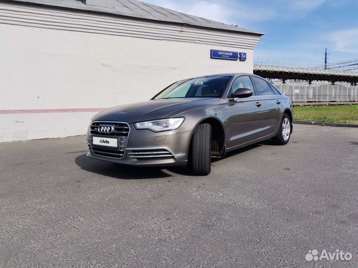 Audi A6 2.0 CVT, 2013, 140 000 км