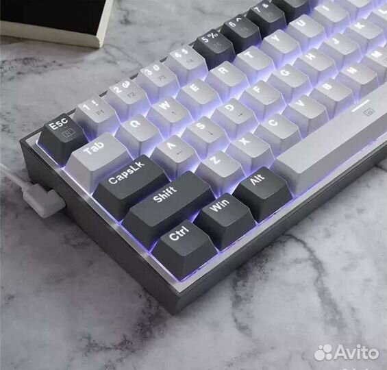 NEW Механическая клавиатура redragon Fizz K617 RGB