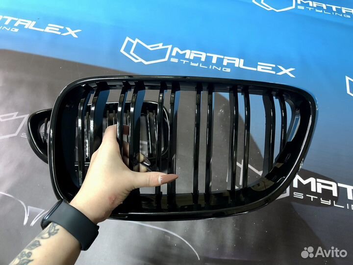 Решетка радиатора BMW F22/F23 М стиль, глянец