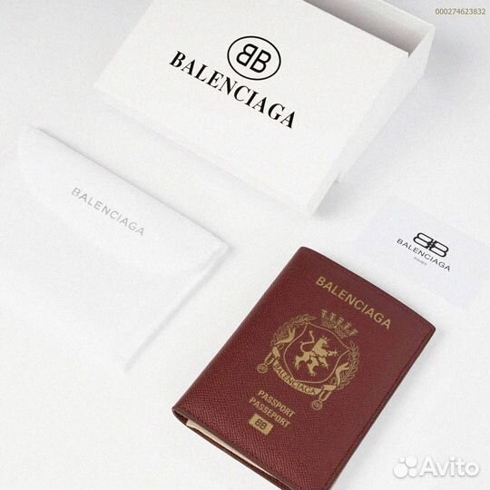 Обложка на паспорт Balenciaga (Арт.40233)