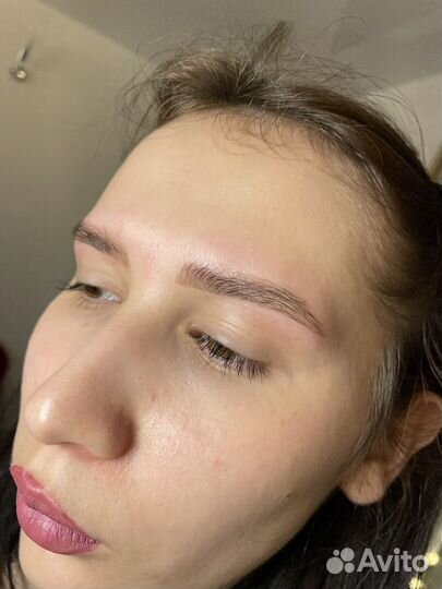 Оформление бровей