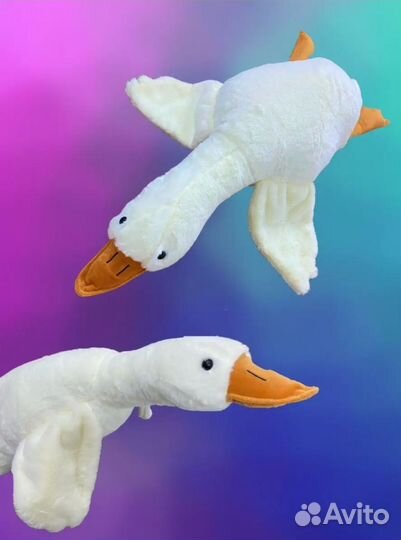 Гусь обнимусь мягкая игрушка- подушка