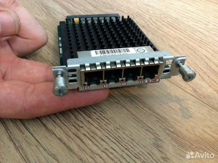 Модуль Cisco Four-Port FXS/DID Voice Interface