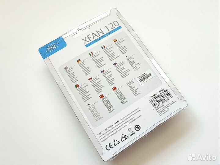 Вентилятор корпусной 120 мм DeepCool xfan 120