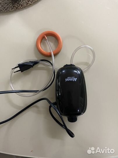 Компрессор для аквариума и термрегуляор