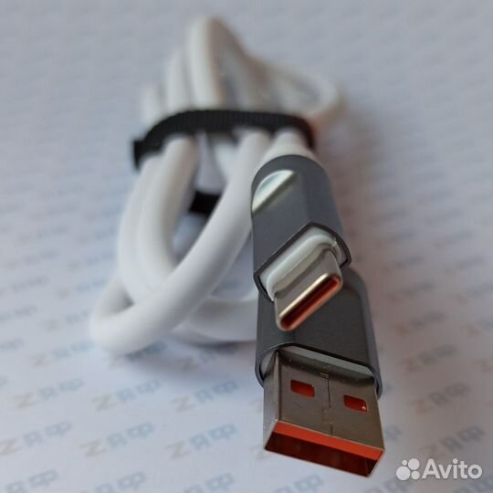 Кабель толстый USB Type-C microusb Lightning