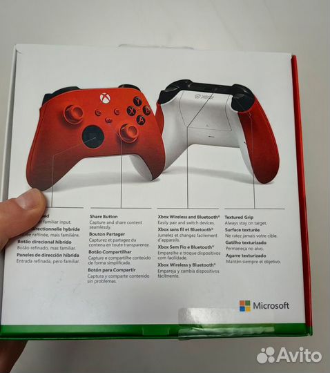 Геймпад для Xbox Series S/X Pulse Red (новый)