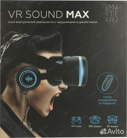 Очки виртуальной реальности smarterra vr sound max