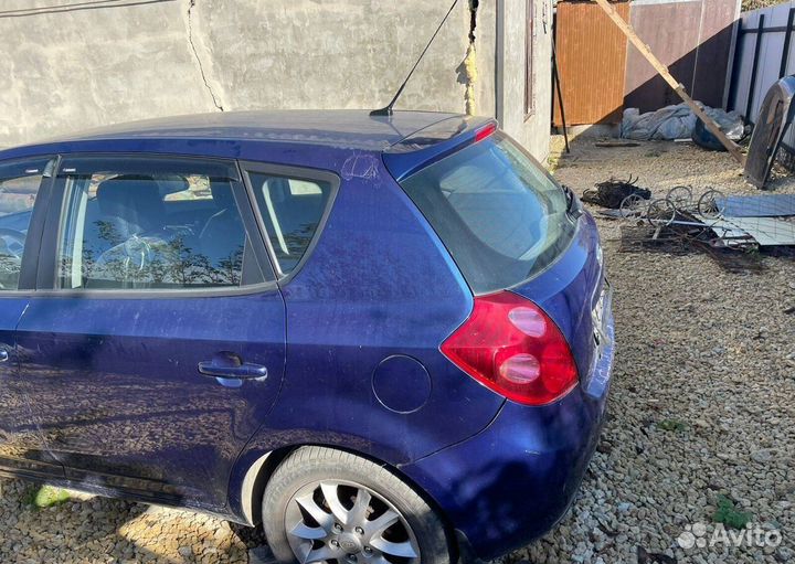 Задняя часть Kia Ceed 1