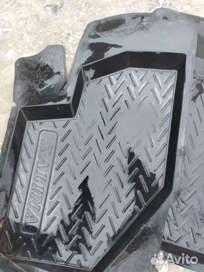 Коврики салона калина