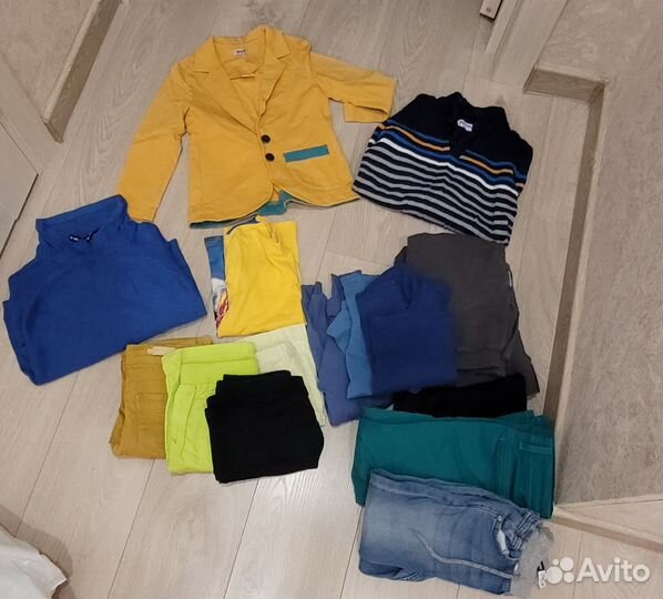Детские вещи на мальчика пакетом