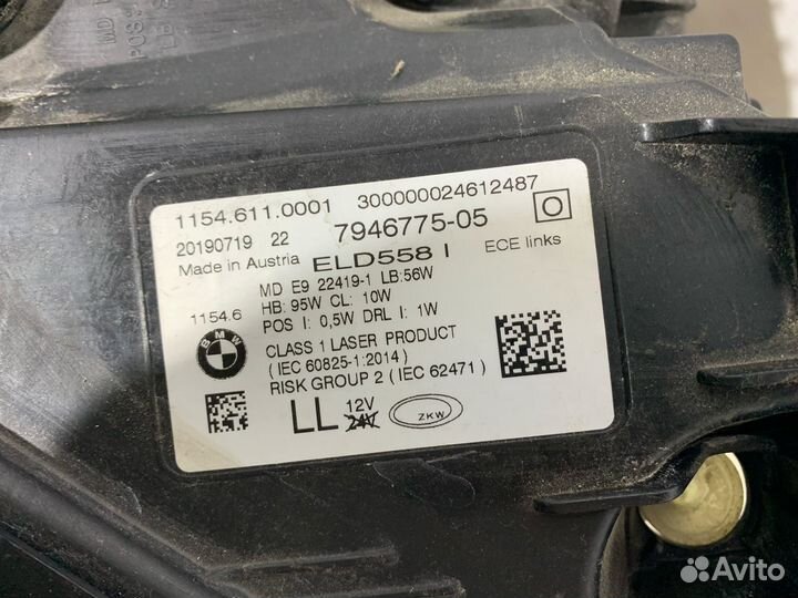 Фара передняя левая BMW 7 серия G11-G12