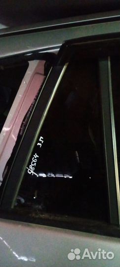 Стекло двери задней правой форточка
