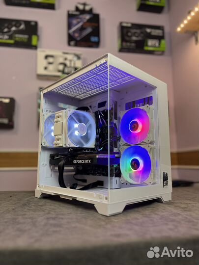 Игровой пк с RTX 4060 ti Ryzen5 7500F 32 DDR5 1 tb