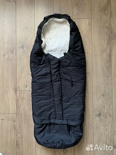 Кокон конверт в коляску на овечьей шерсти