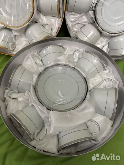 Чайная пара.Набор чайный.Фарфор.Milvis.Новые