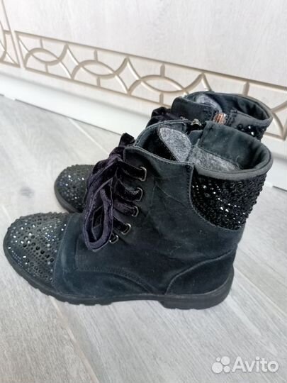 Ботинки демисезонные для девочки 37р